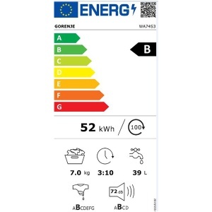 Mašina za pranje veša WA74S3 Gorenje 729329 - Img 4