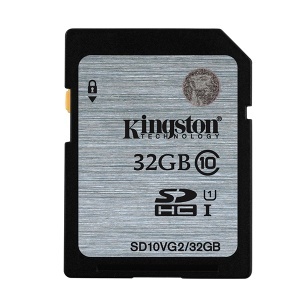 Memorijska kartica Kingston SD 32GB klasa 10 UHS-I SD10VG2/32GB
