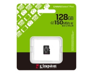 Memorijska kartica SDXC 128GB Canvas Select Plus G3 Kingston UHS-I A1 150MB/s (SDCS3/128GBSP)