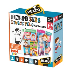Montesori igra - Upoznajmo sebe i svoje telo Headu 23126