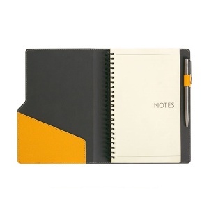 Notes sa prostorom za olovku A5 žuti Ultra 134.816.12 - Img 2