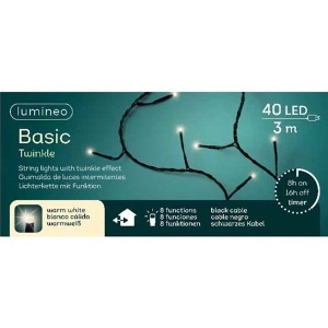 Novogodišnja rasveta 40L Toplo bela Lumineo Basic 494162 - Img 2