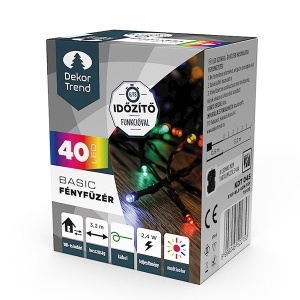 Novogodišnja rasveta svetleći niz Basic 40 LED KDT 045