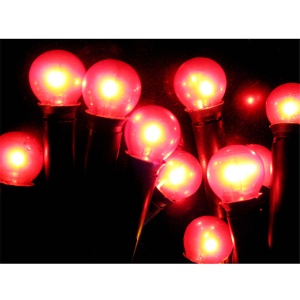 Novogodišnje lampice Pearl crvene 100k 52-433000