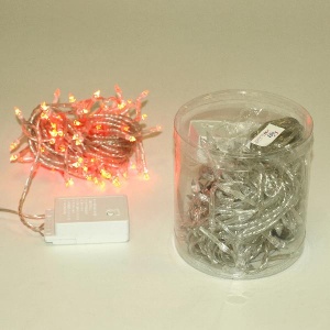 Novogodišnje LED Lampice, crvene,100 kom. 8 funkcija 52-113000