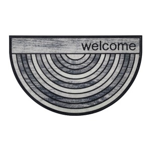 Otirač polumesec 45x75cm PVC Welcome Luance 144131002