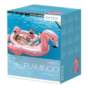 Party Island Flamingo Intex 055769-57267 - Img 2
