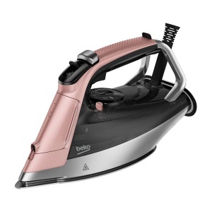 Pegla na paru Beko SIM 8130 P crno-roza 3000W SoftGlide - Img 2