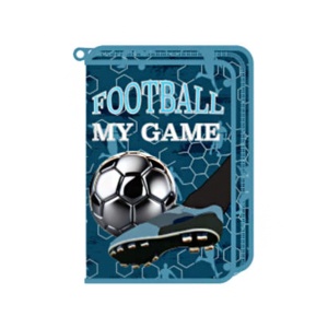 Pernica Prazna 1 Zip Octopus P1Ze2600 Football My Game 21,5x14,5x4cm