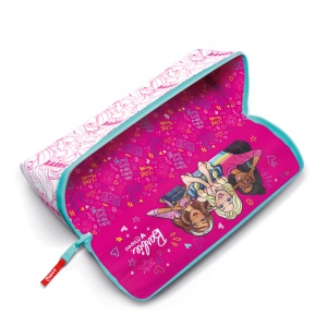 Pernica Prazna Maped 2 lica XXL Barbie 23x9x7,5cm roze bela - Img 4