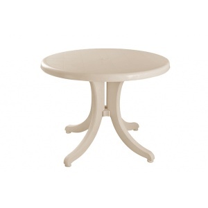 Plastični sto Orlando 95cm tamno moka 55945