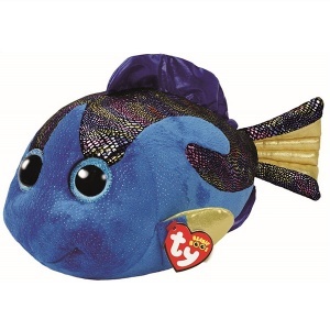 Plišana igračka riba plava 42cm Aqua TY 43443