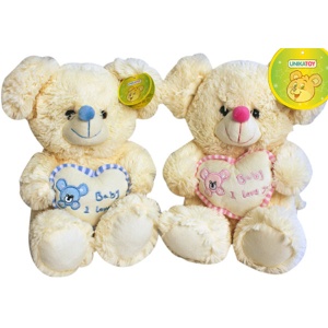 Plišani bebi miš sa srcem 33cm U23391
