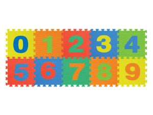 Podne puzzle Brojevi 32x32x1cm