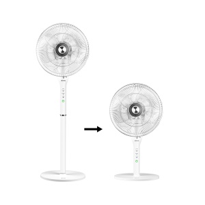 Podni i Stoni Ventilator 2u1 65W ECG FS 410 2 u 1 Beli