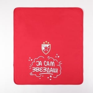 Pokrivač Crvena Zvezda beli 3131-21C