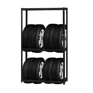 Polica za gume 177x120x50cm 3x200 kg mat crna Smart Storage 52522