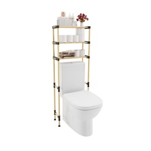 Polica za kupatilo drvena iznad wc šolje Seowood SEO-8180