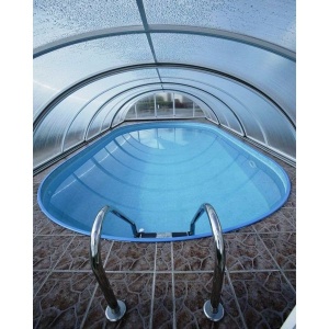 Mountfield Ibiza oval ratan bazen 600x1200x150 cm, velika čelična konstrukcija za dvorište