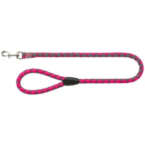 Povodac Cavo L XL 1m 18mm roze sivi