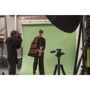 Pozadina za studijsku fotografiju i video produkciju Manfrotto Colorama LL CO159 rolna 2,72x11m trava zelena - Img 2