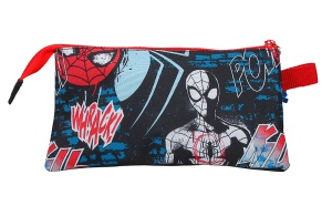 Prazna pernica sa 3 pregrade Spiderman Wall Crawler plava 42.743.11 - Img 3
