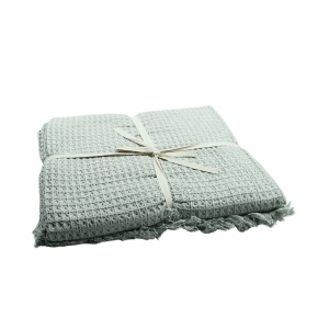 Prekrivač Soft Vafel 220x240 svetlo zelena 024557 - Img 2