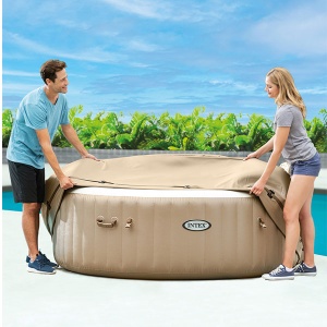Prekrivač za bazen đakuzi 198 x 72 cm sa termoizolacijom PureSpa Intex 28523