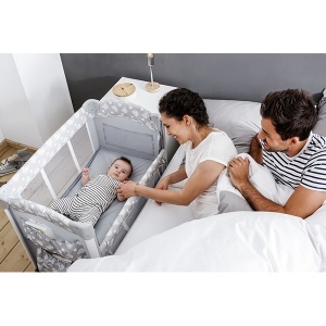 Prenosivi krevetac sleep n care plus teddygrey Hauck A059232 - Img 4