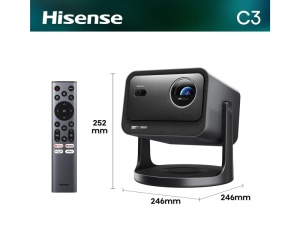 Projektor Hisense C3 4K UHD laserski Smart Android TV - Img 3