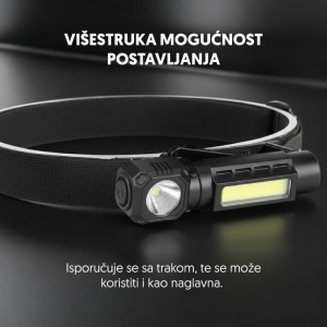 Punjiva LED baterijska lampa 3W Xpe LED PL6721 - Img 3