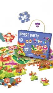Puzzle insekti 60 delova