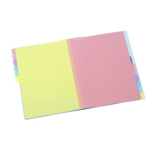 PVC Organiser sa 12 pregrada i gumicom Rainbow Pastel - Img 5