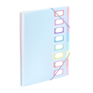 PVC Organiser sa 8 pregrada i gumicom Rainbow Pastel - Img 3