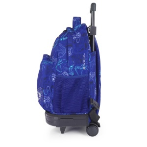 Ranac školski sa točkićima RASKLOPIV 34x46x20 cm 23 l - 1,8 kg Gaming - Img 6