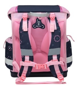 Ranac za školu Belmil Classy 403-13 Midnight Butterfly 32x19x36cm - Img 3