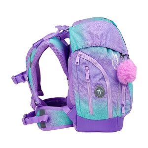 Ranac za školu Belmil Comfy Plus 405-73/P Serenity 27x19x36cm tirkiz ljubičasta leptir - Img 2