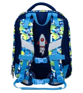 Ranac za školu Belmil Sturdy 338-82 Pixel Storm 35x19x38cm - Img 3