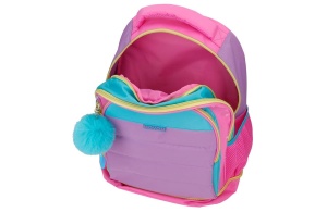Ranac za školu sa točkićima Movom Posivit Mind 32x43x21cm roze - Img 4