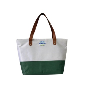 Rashladna torba 45x30x16cm El Fresco 33385 zeleno-bela