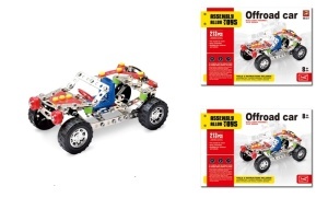Rasklopivi metalni offroad auto od 213 delova