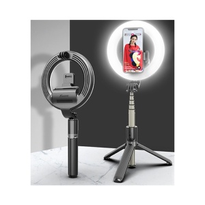 Selfie štap sa led svetlom Xwave RBT-40 black - Img 4