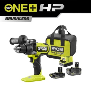 Set akumulatorske udarne bušilice sa dve baterije i punjačem Ryobi RPD18X-242S