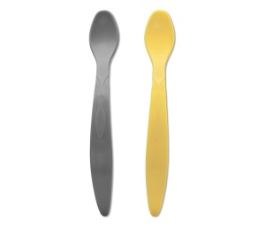 Set Fleksibilnih Kašika za Bebe žuta/siva Lorelli 10230130006