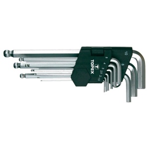 Set Imbus ključeva sa kuglicom Topex 35D957