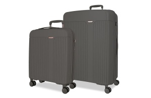 Set kofera 2/1 Movom New Trendy ABS 55/68cm siva