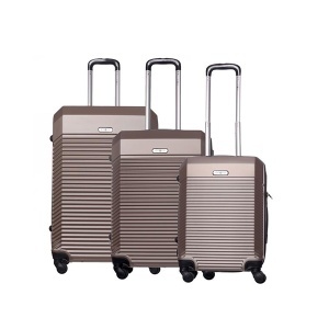 Set kofera 3/1 ABS 55/65/75cm šampanj Capri Enova 524.240.60