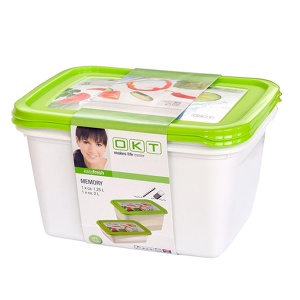 Set posuda 2/1 za čuvanje hrane Memory OKT 4052396006087