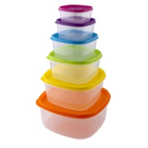 Set šest plastičnih posuda LT6029 Rainbow Lamart KUH00148 - Img 2