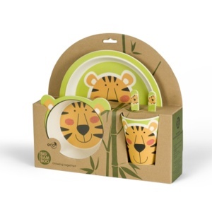 Set za hranjenje dece Tigar 5/1 BigBamBoo BB102-3